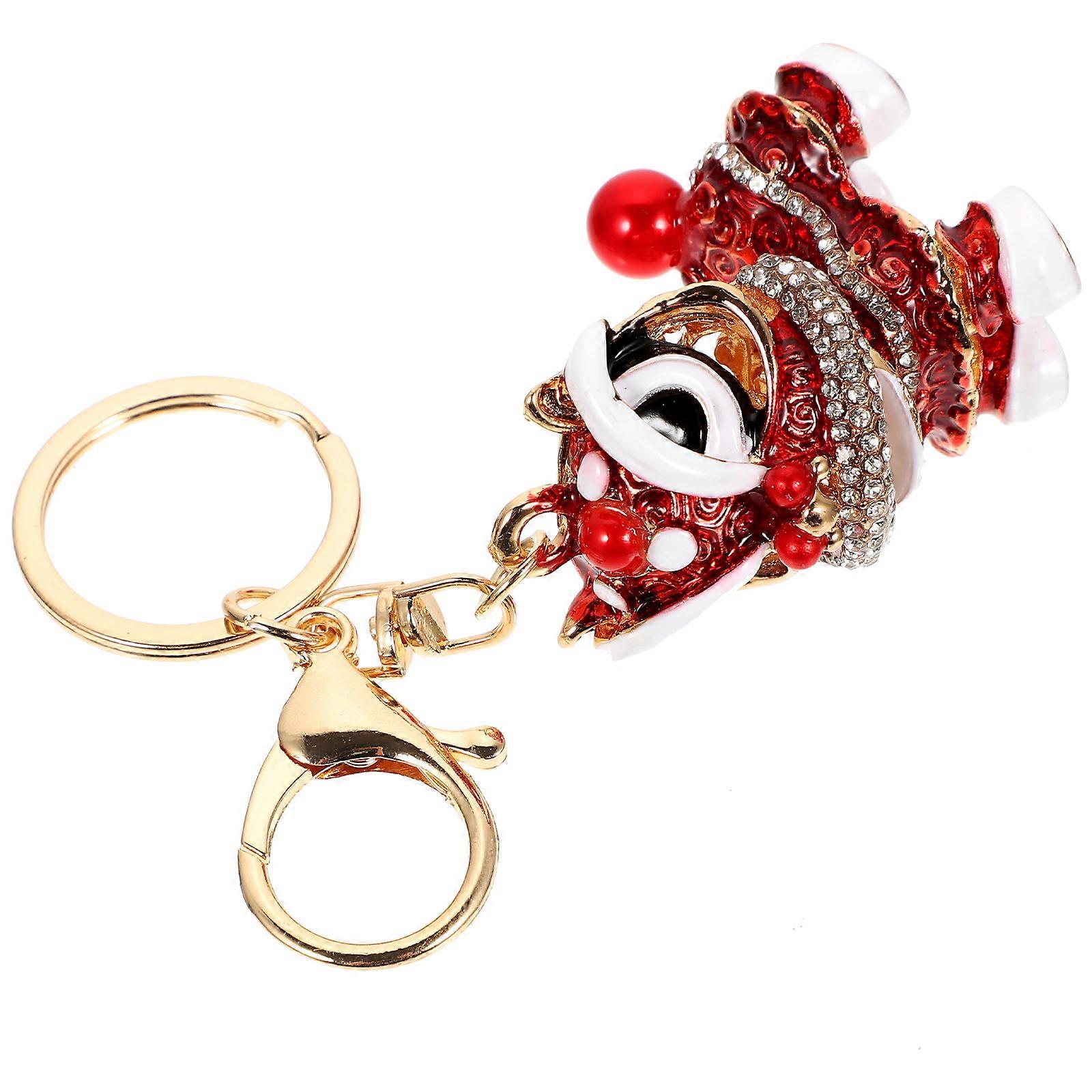 Themed Keychain Alloy Pendant for Keys Creative Accessory