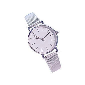 Fashion Womens Silver Wrist Watch for Time Display 1Pcs Durable Waterproof