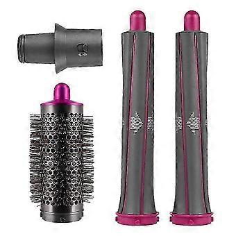 compatible with Hair Dryer Curling Barrel Volumizing Brush Attachments with Adaptor