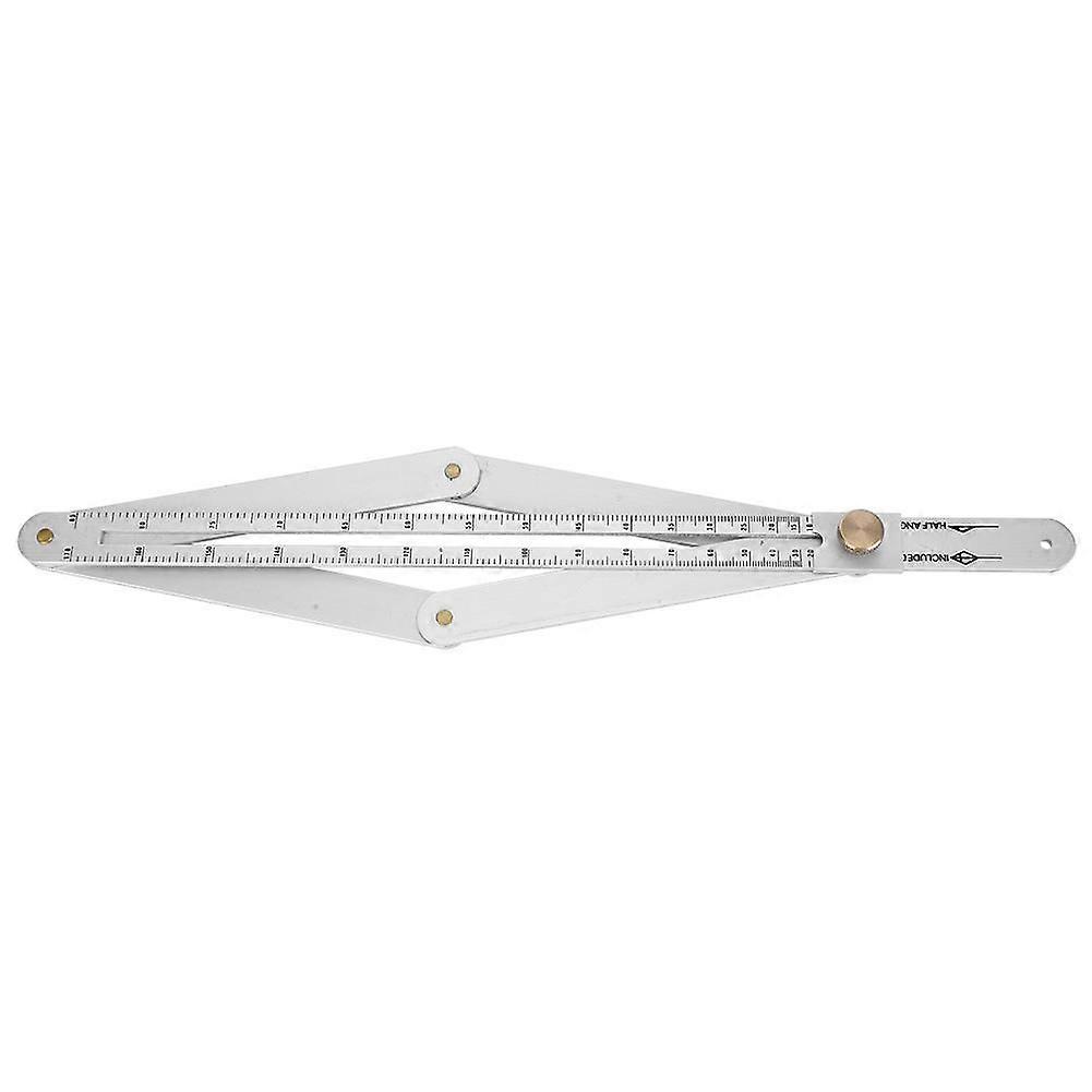 Goniometer Ruler Multifunctional Diagonal Ceiling Profiler 4‑Fold Corner Angle Finder