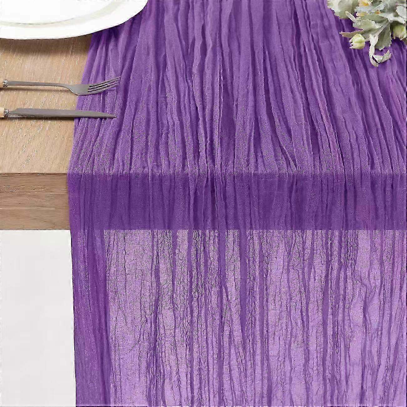 Boho Cheesecloth Table Runner