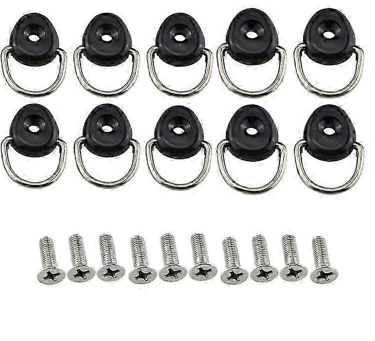 Marine-Grade D-Ring Tie Down Kit
