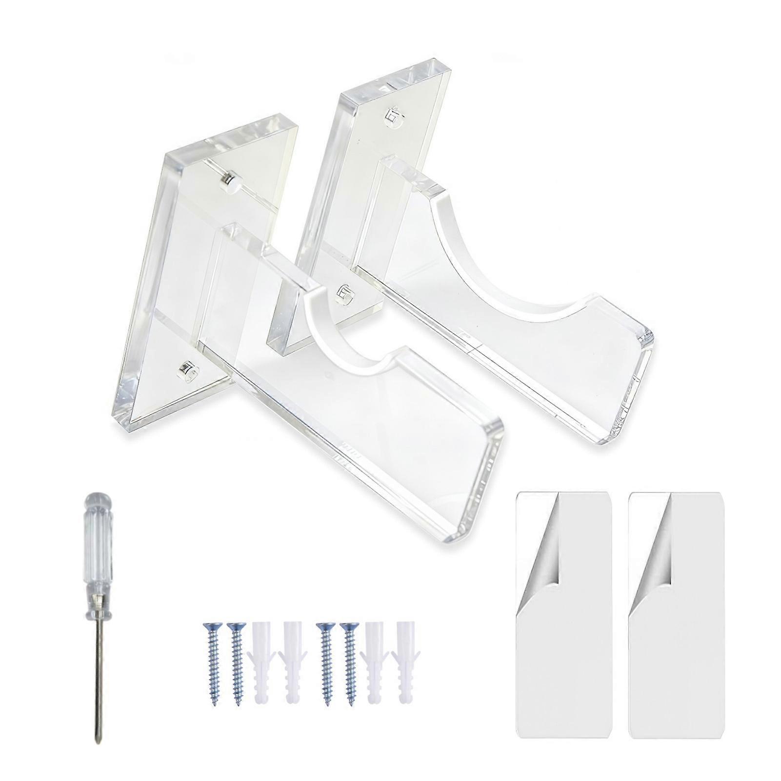 Acrylic Display Stand with Soft Lining and Wall Mount Design