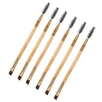 Angled Eye Brow Brush Eyebrow Brushes for Makeup Use 6Pcs Collection