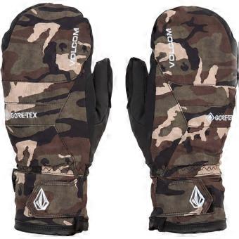 Men's Volcom Mens Stay Dry Gore-Tex Mitt / Camoflauge / L