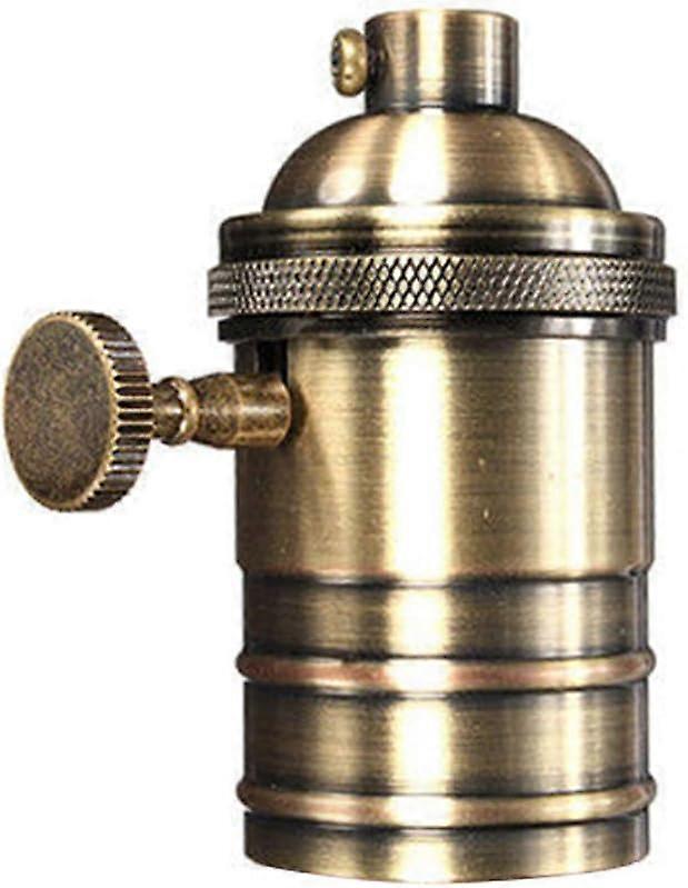 Vintage Industrial Lamp Socket With Switch E26