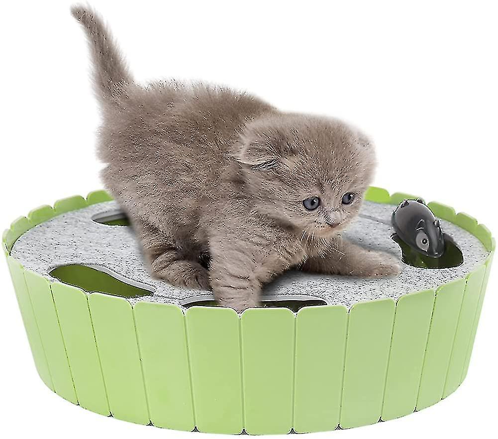 Cat Toy With Running Mouse, Electric Interactive Motion Cat Toy Automatic