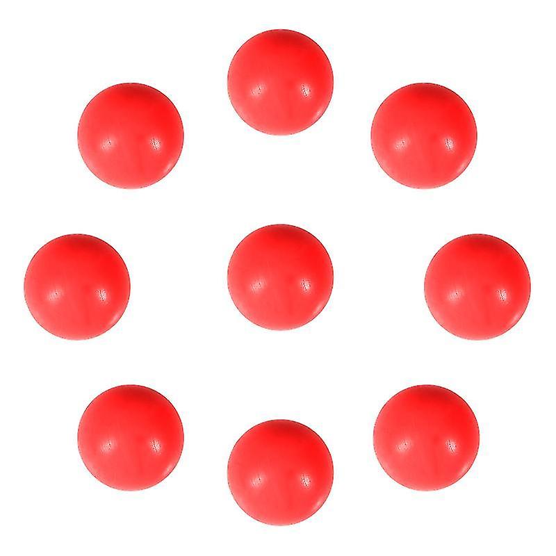 1.5X1.5cm Red Toy Abacuses 100pcs Colored Plastic Balls Kids Educational Balls Probability Learning