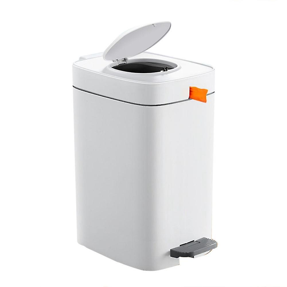 Touchless Bathroom Trash Can With Lid Automatic Garbage Can For Bedroom Office Motion Sensor Trash