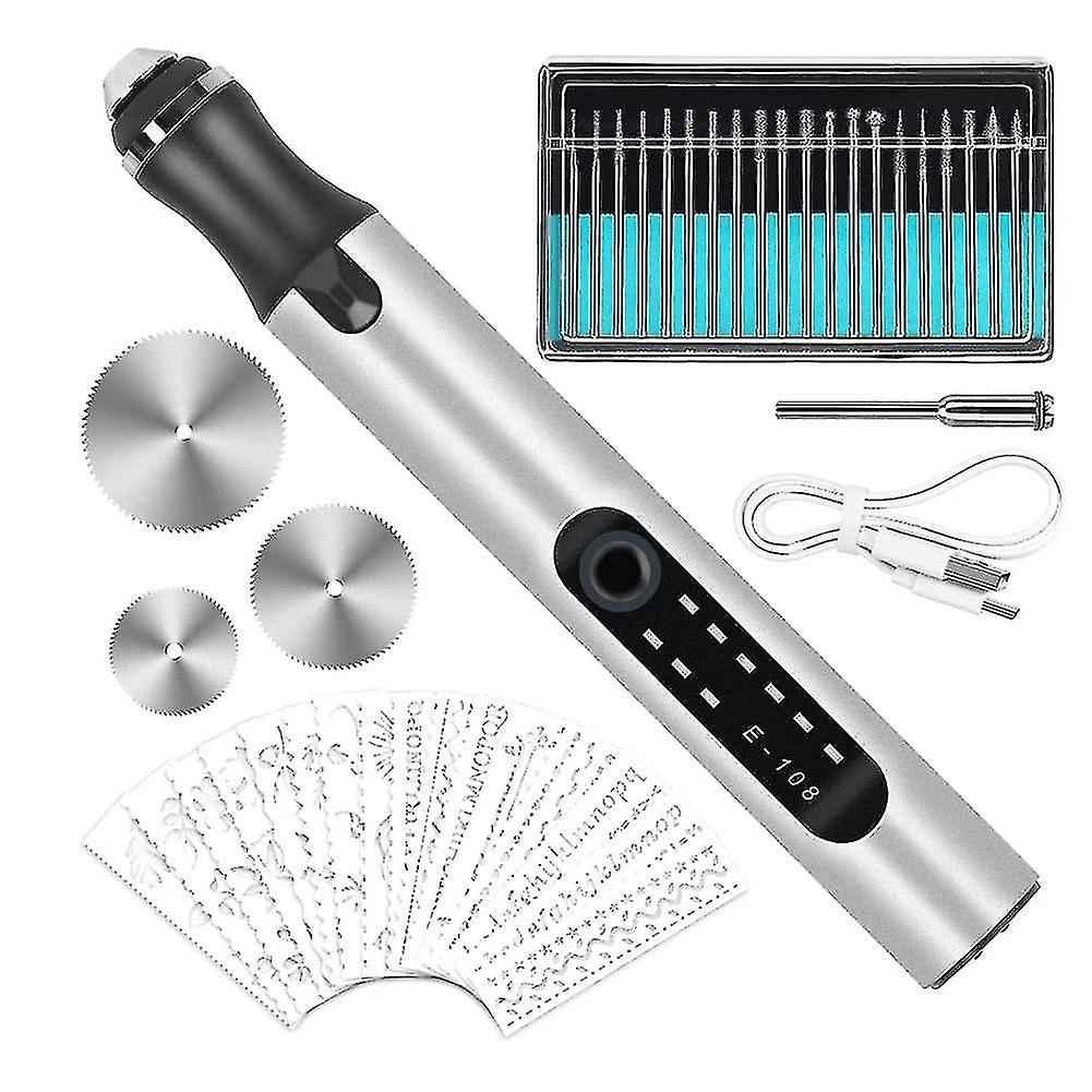 Electric Enr Pen Eng Carve Tool, Cordless Mini Enr Pen, Functal Enr Pen, Diy Rotary Tool Jskee