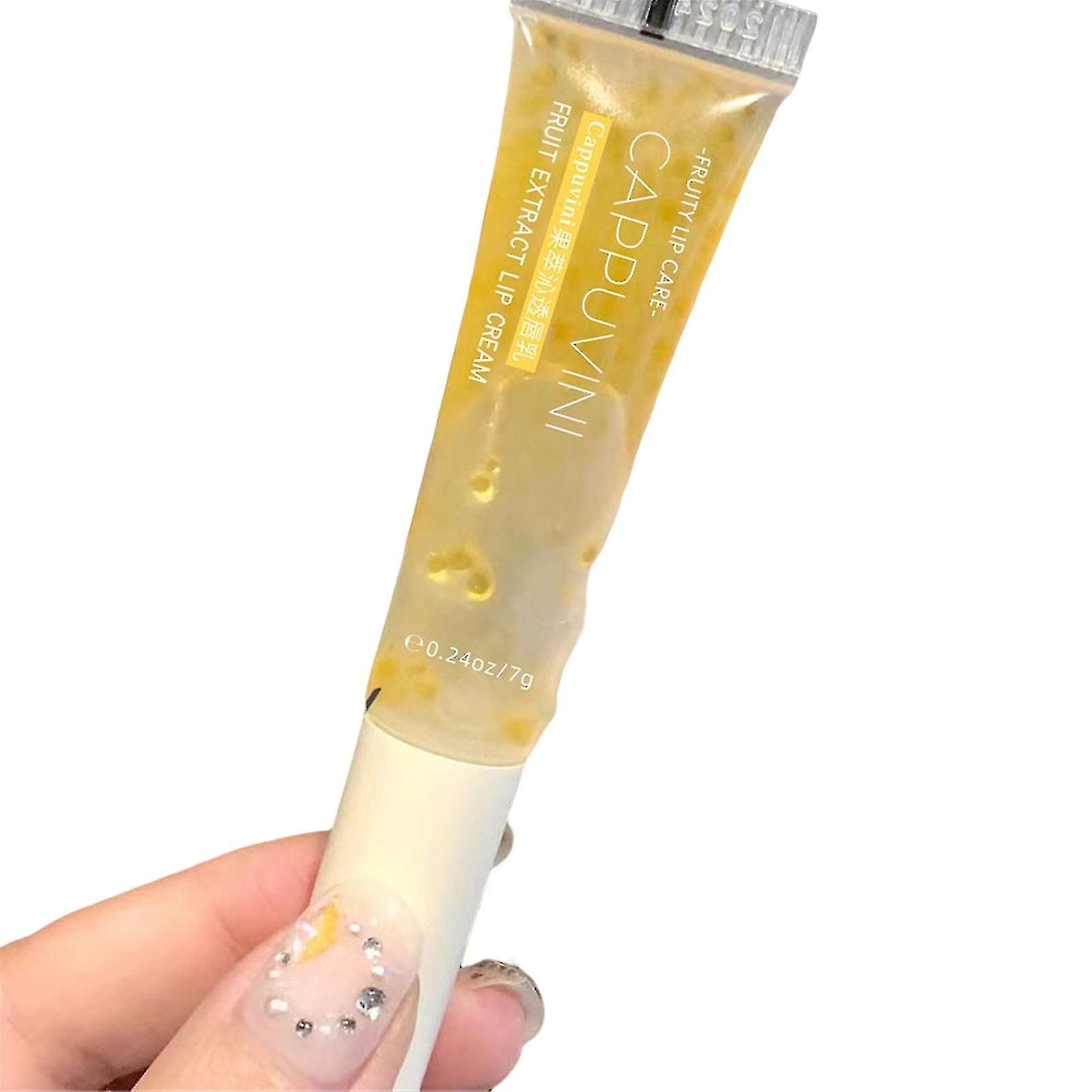Fruit-flavored Lip Balm Coconut Milk Grape Lime Smell For Repairing Dry Chapped Lips