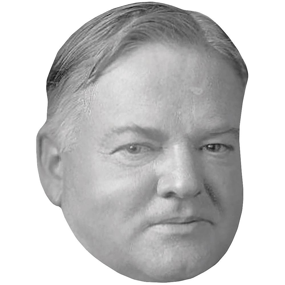 Herbert Hoover (Smile) Celebrity Mask, Flat Card Face