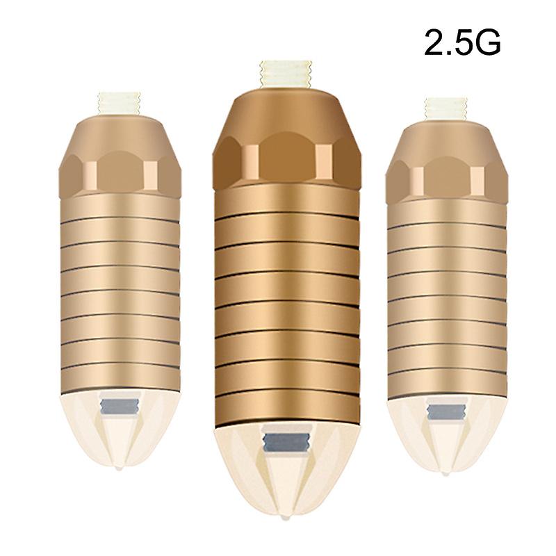 Pack of 5 Bullet Lead Weights Sinker Kit Fishing Tools Accessories Set New