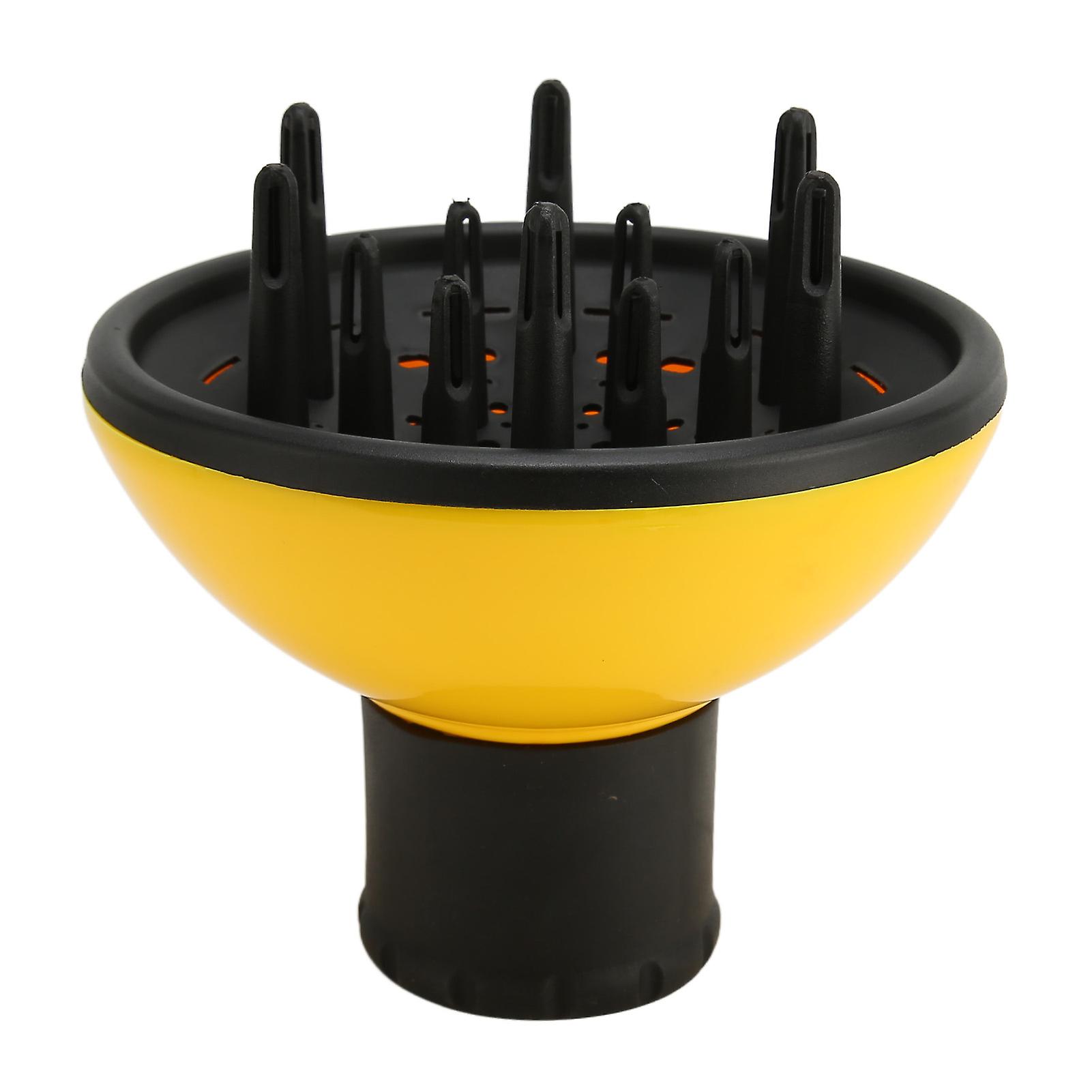 Hair Dryer Diffuser ABS Even Distribution Time Saving Easy to Install Universal Hair Diffuser for 2.17in Nozzle Diameter