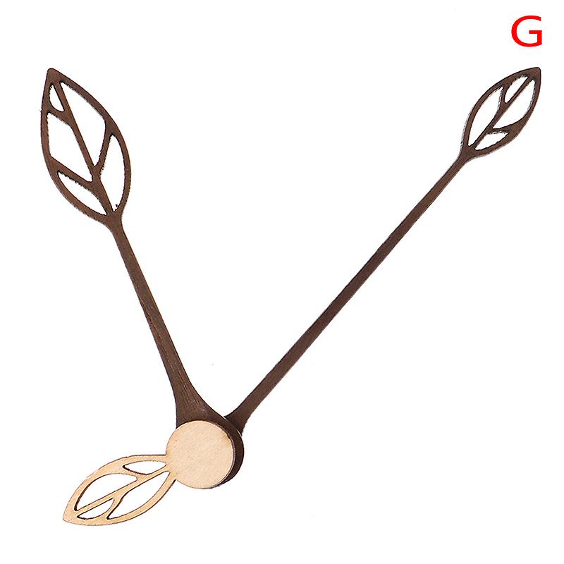 Drewniane wskaźniki Diy Wallclock Igły do 10-12-calowych akcesoriów do części zegara