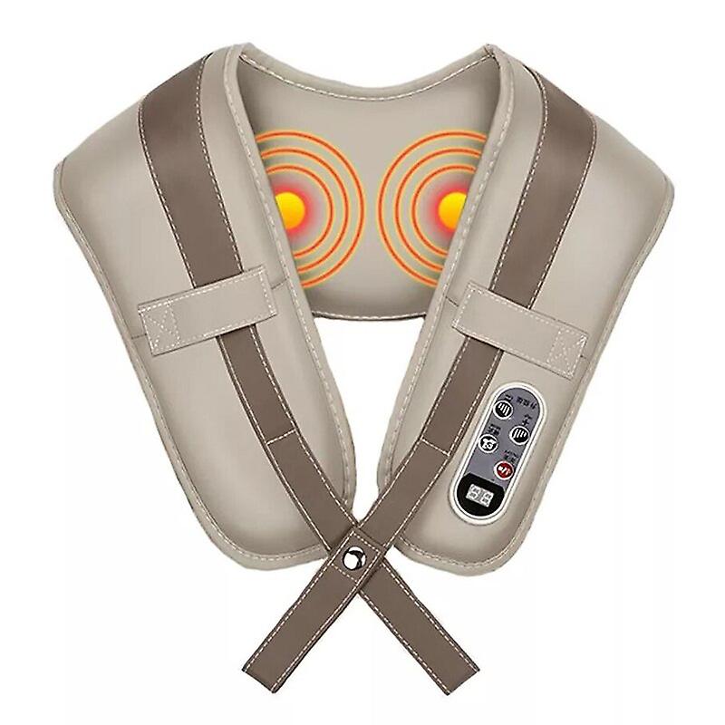 Electric Body Shawls Massager Health Care Saude Back Knocks Cervical Massage Percussion Massaje Cervical Masajeador De Espalda