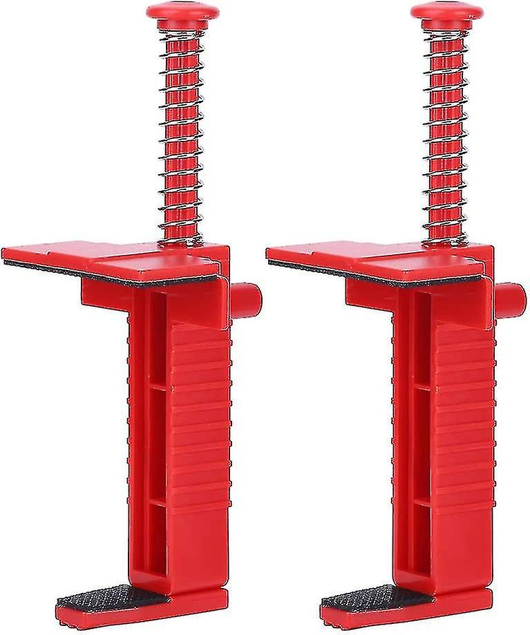 2pcs Brick Liner Runner Wire Drawer Masonry Measuring Tool Leveling With Anti-slip(red)