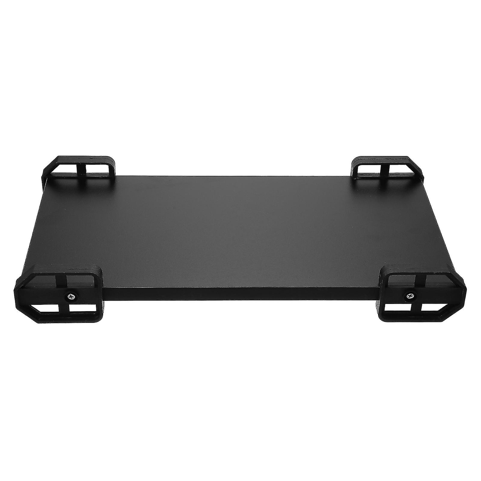 1pc Mobile Cpu Stand Adjustable Cpu Pulley Bracket Durable Computer Tower Stand