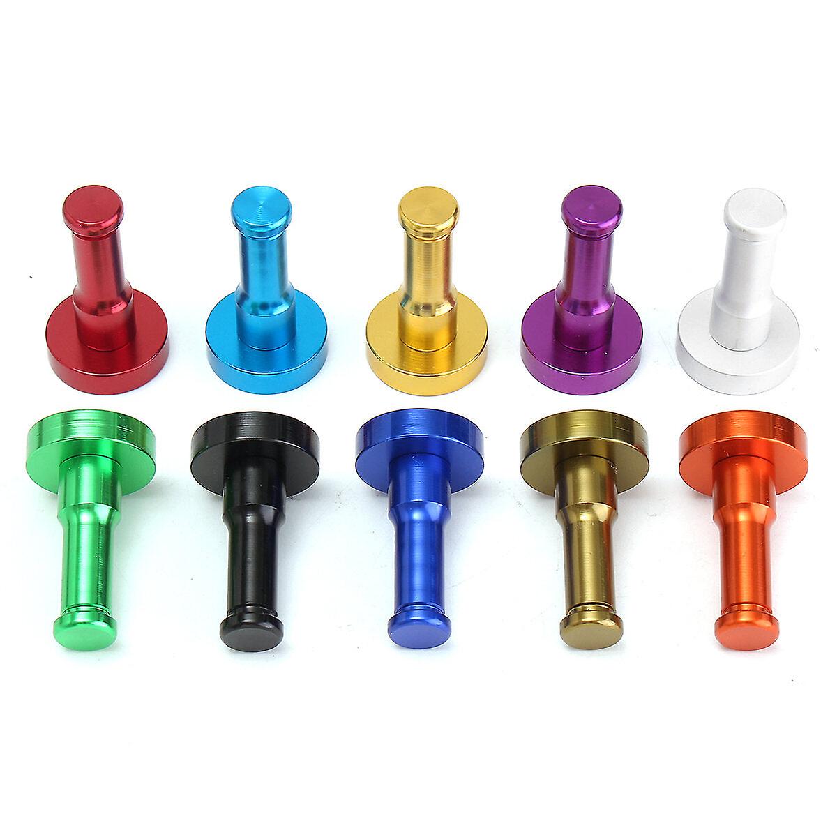 Wall Mounted Decorative Bathroom Hook - Aluminum Finish, Candy Color, Towel/coat/robe Hanger, 1 Piece