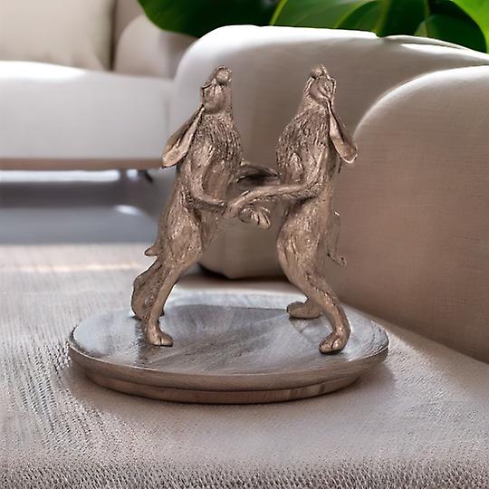 Dancing Hares Sculptures & Statues