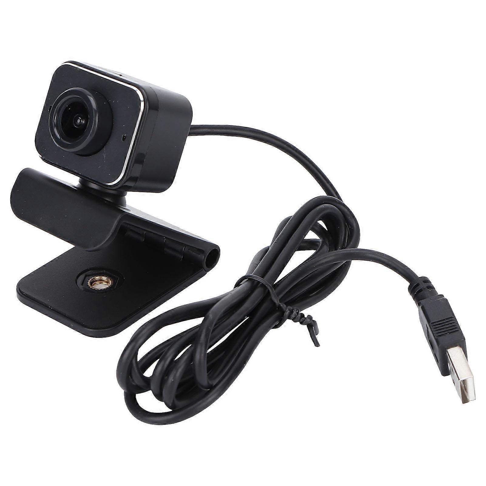 Computer Camera 1080P HD Adjustable Rotatable Auto Focusing Four Layer Lens Built in Sensitive Microphone Webcam