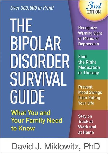 The Bipolar Disorder Survival Guide Third Edition - Miklowitz, David J - Paperback - English Book