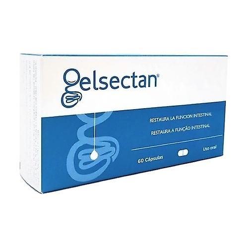 Gelsectan intestinal transit 60 capsules