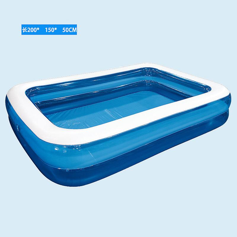 Baby Kid Inflatable Swimming Pool Paddling Pool Large Size Thickened Square Swimming Pool