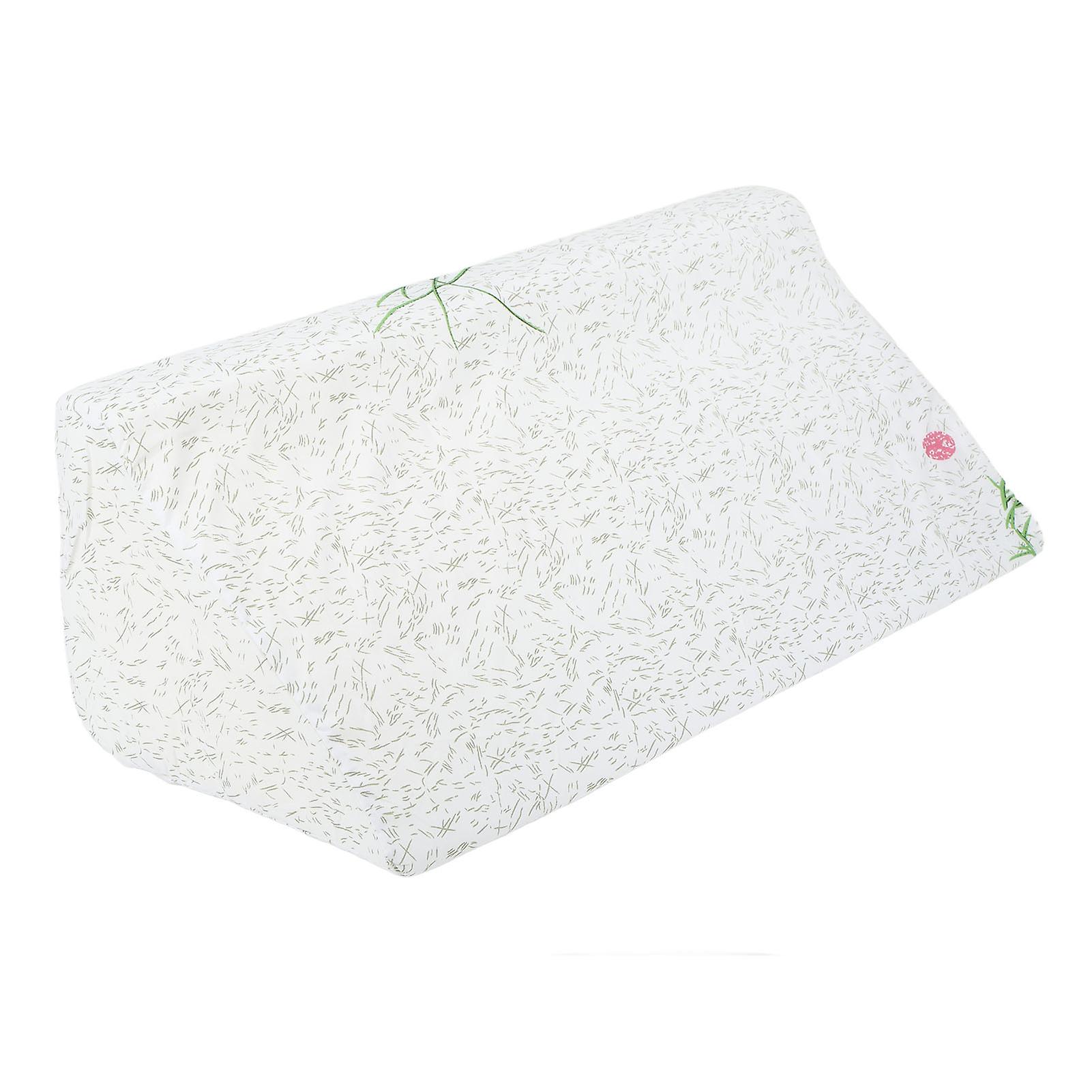Side Sleeper Pillow, Wedge Pillow to Reduce Back Pain, Washable R-Shaped Pillow for Bedridden Patients 60 x 25 x 20 cm
