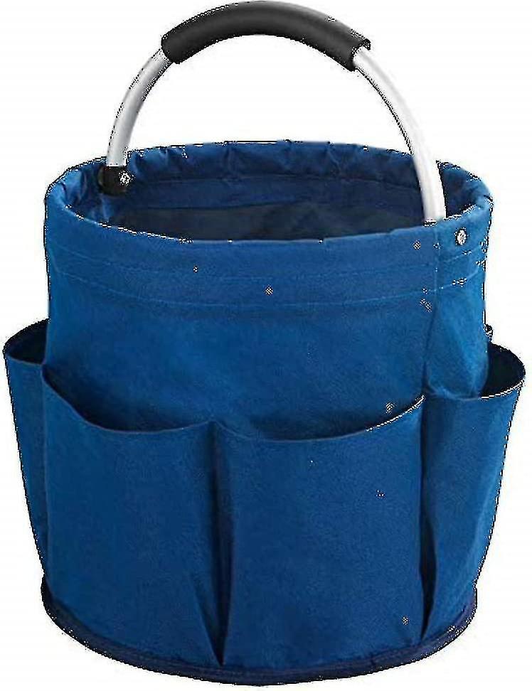 Universal Cleaning Cart, Cleaning Center, Multifunctional Home Helper For Garden Tools And Tools, 1 Main Compartment And 6 Outer Pockets-YUHAO