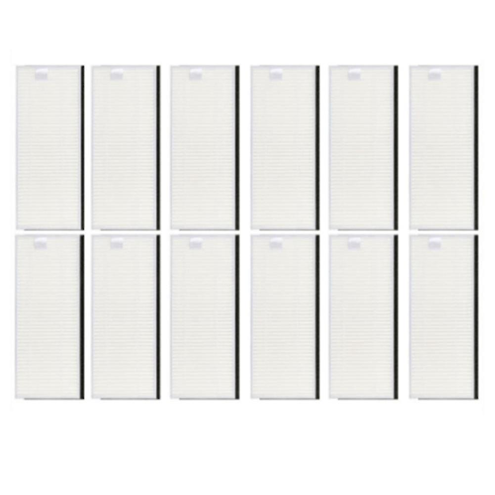 12pcs Hepa Filter Replacement Parts For Ecovacs Deebot