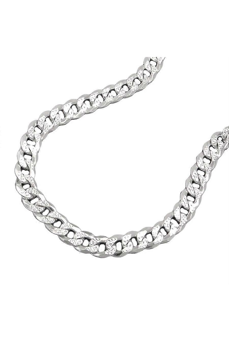 Necklace Open Curb Chain Silver 925 - Gl101046-50
