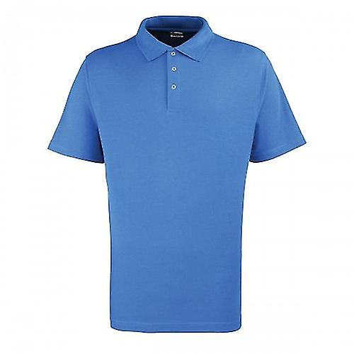 Premier Mens Pique Stud Front Polo Shirt