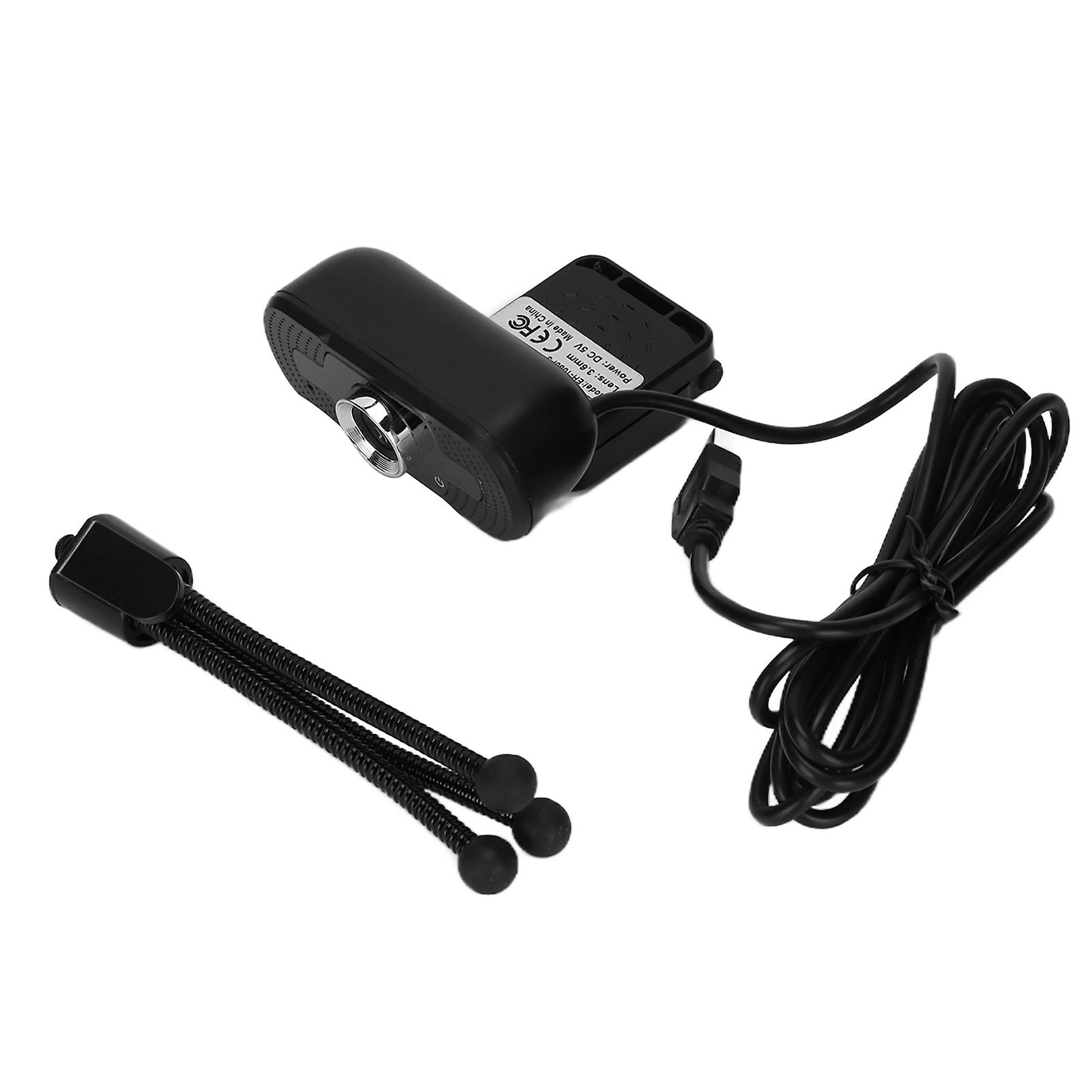 Web Cam 1920x1080 HD Intelligent Focusing Advanced Light Correction USB Computer Webcam