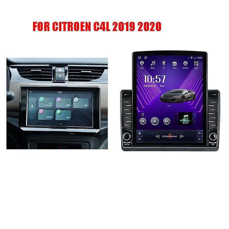 9.7" Android For Citroen C4L 2019 2020 Tesla Type Car Radio Multimedia Video Player Navigation GPS