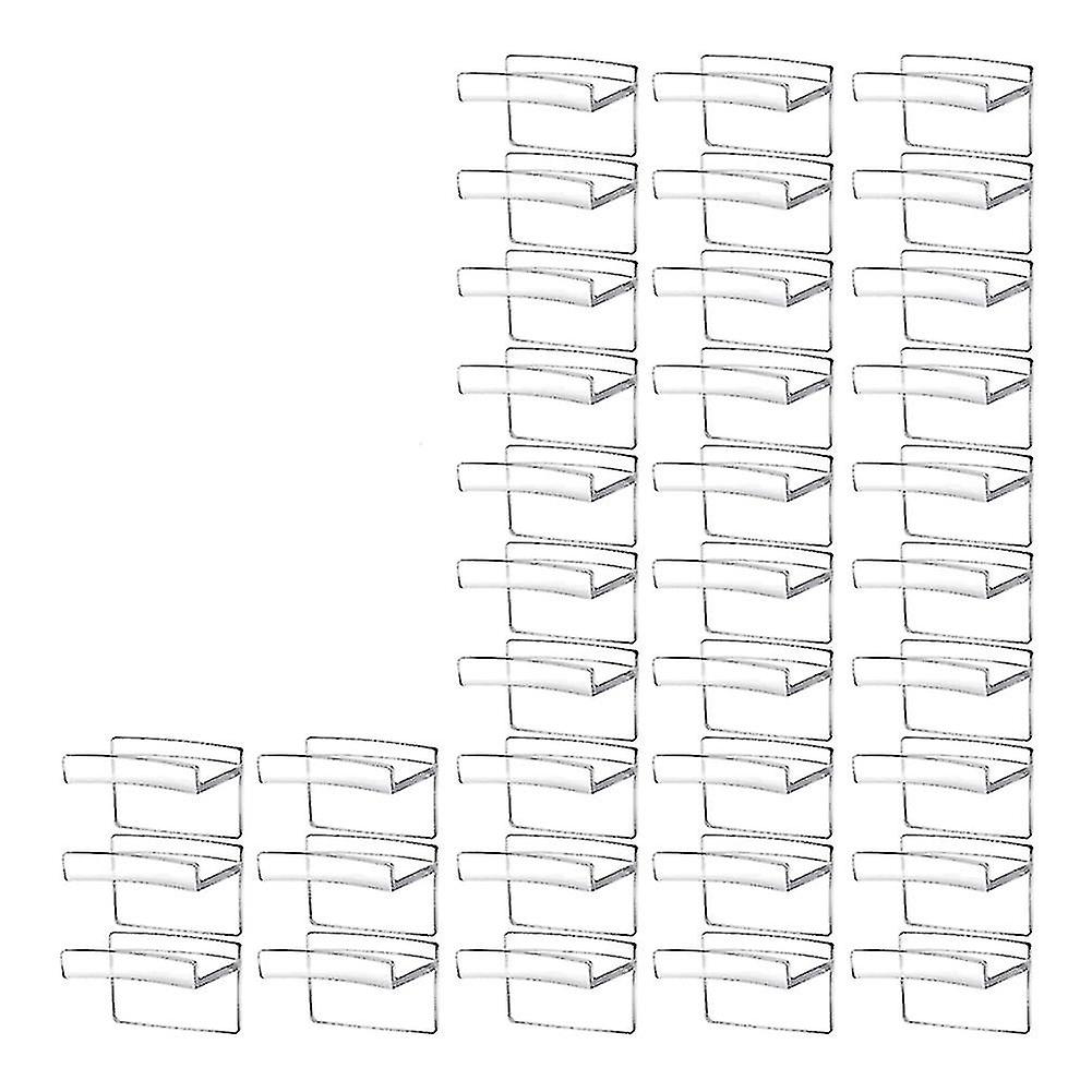 36-Pack Wall Hat Rack Hat Hook Hat Display Hat Hat Hanger Hat Storage Rack pour Baseba