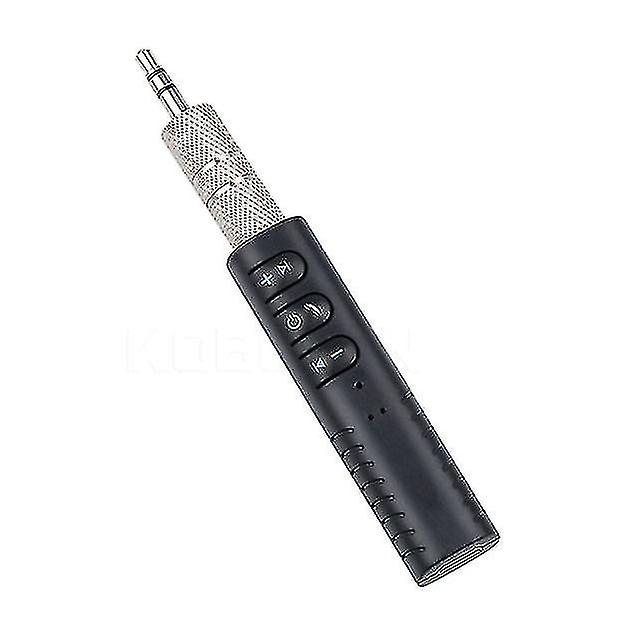 -mini Wireless Bluetooth Receiver V5.0 Bluetooth Car Kit 3.5mm Jack Connection Compatible With Wired Earphone Car Mp3 Player Speaker Phones