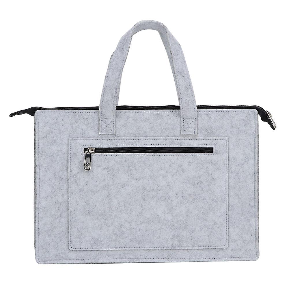 Felt Laptop Protector Bag Notebook Handle Bags Shockproof Handbag(11'')