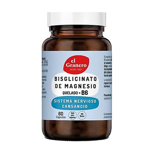 Magnesium bisglycinate with B6 60 capsules