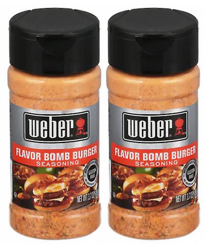 Weber Grill All Natural Flavor Bomb Burger Seasoning 2 Pack
