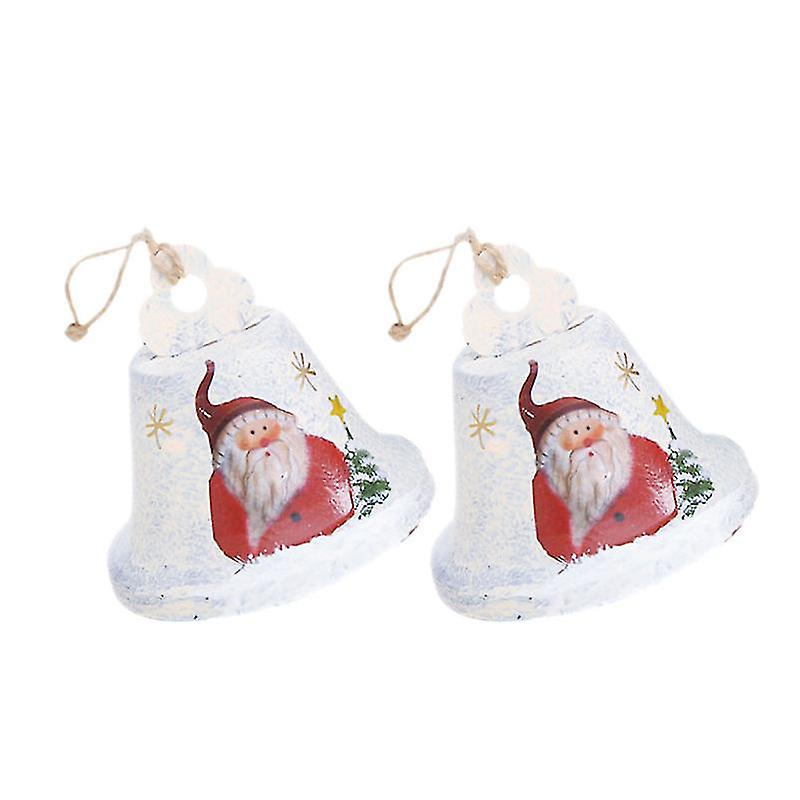 2pcs Christmas Bell