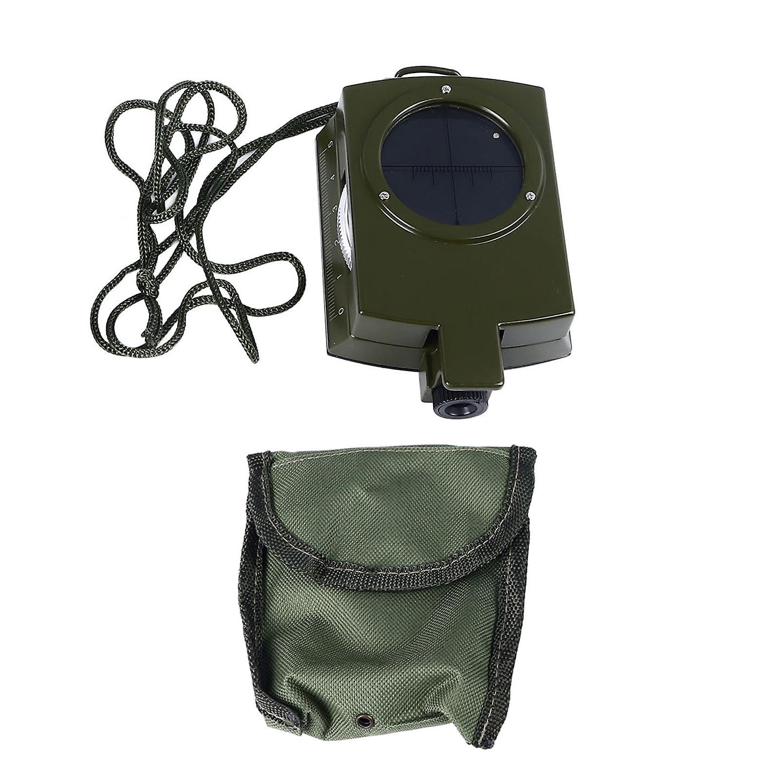 2024 Multifunctional Map Compass with Inclinometer Waterproof Navigation Compass for Outdoor Survival Hiking Camping