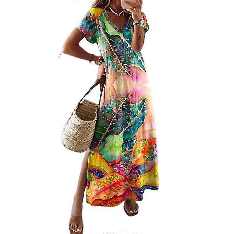 Womens Summer Cotton Sexy Backless Long Dresses