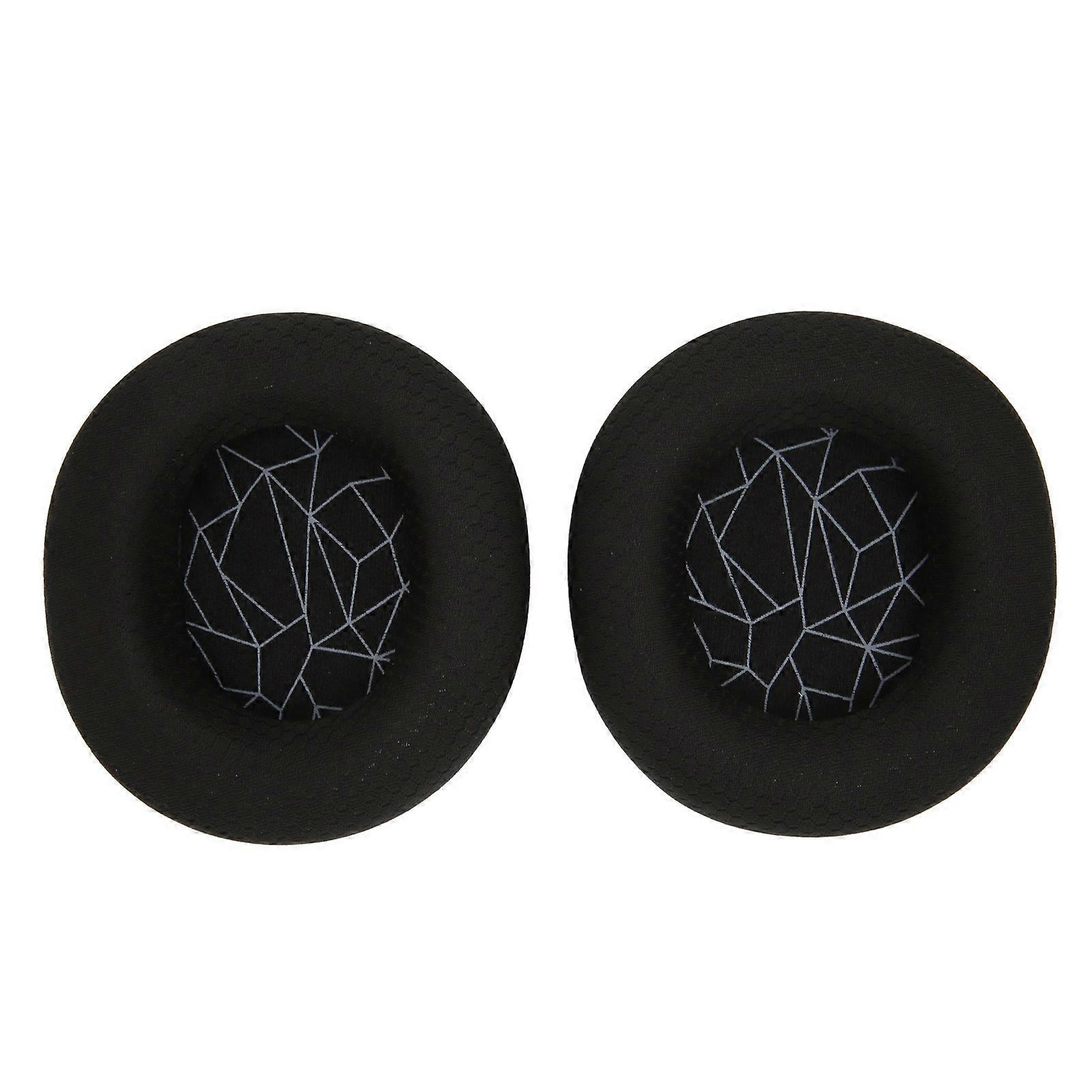 Headphone Ear Pads Noise Isolation Breathable Mesh Sponge Replacement Ear Cushion For Steelseries Arctis 1 3 5 7 9pro Black And White Mesh
