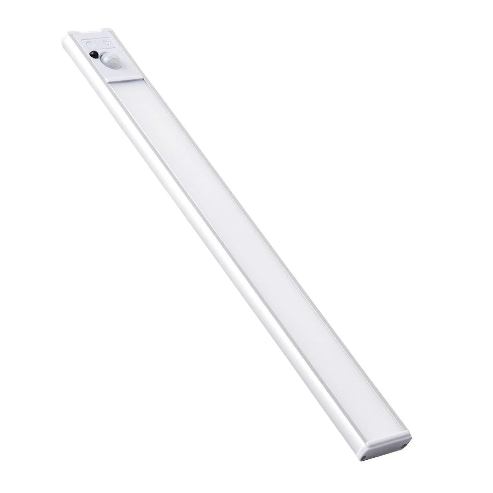 Human Body Sensor Cabinet Light with Remote Control Fast Response Wide Sensing Angle Rechargeable Under-Counter Light LED Night Lamp