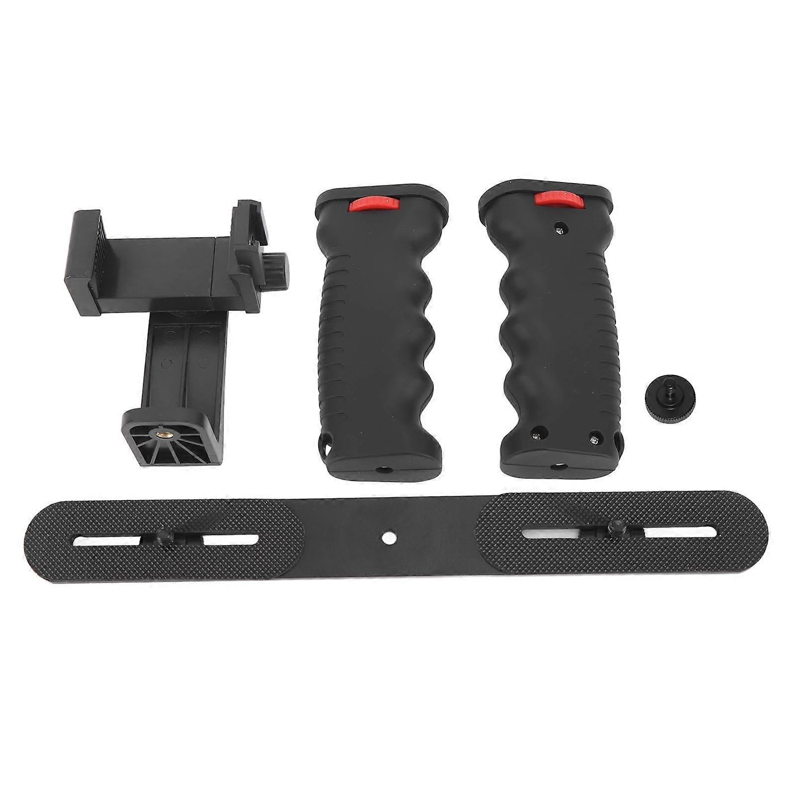 Smartphone Video Rig With Handle 1/4in Screw Cold Shoe Interface Phone Video Stabilizer Grip Vlogging Cage For Live Streaming