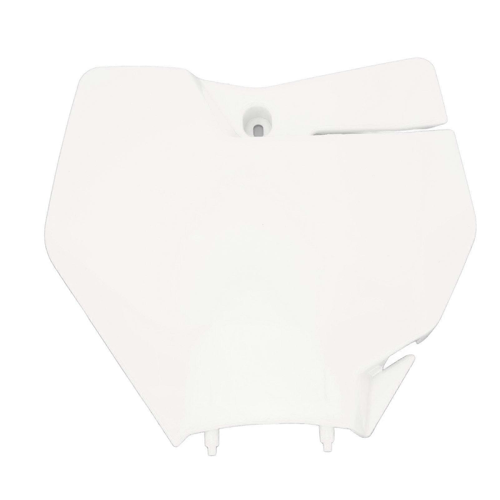 オートバイのフロントナンバープレートABSプラスチックオートバイのネームプレートカバーEXC 150 250 300 TPI 2020から2022ホワイト