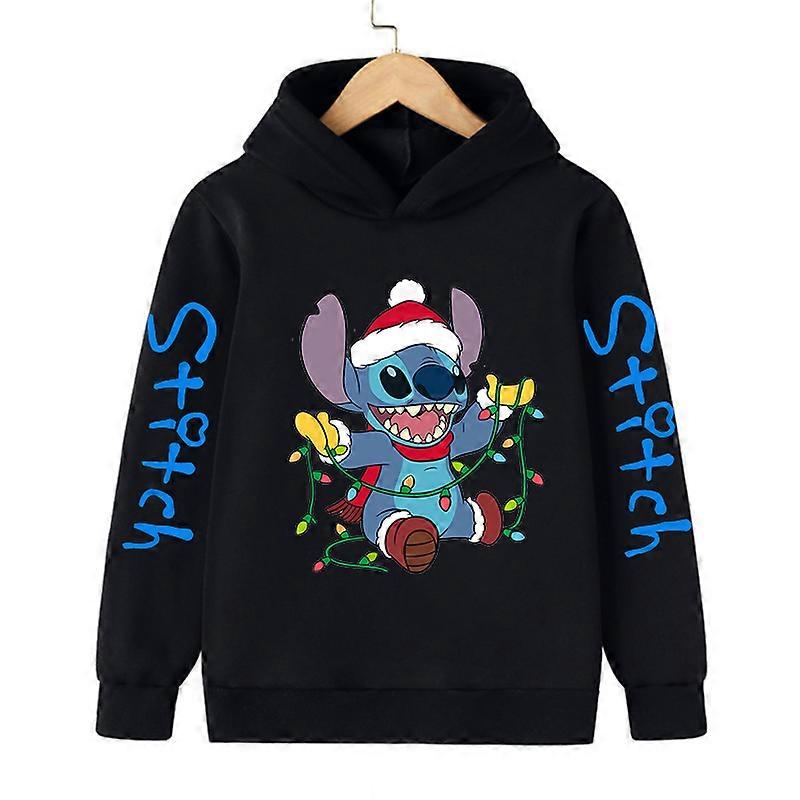 Cool Stitch Hoodie Children Cartoon Clothes Kid Girl Boy Lilo and Stitch Sweatshirt Manga Hoody Baby Casual Top