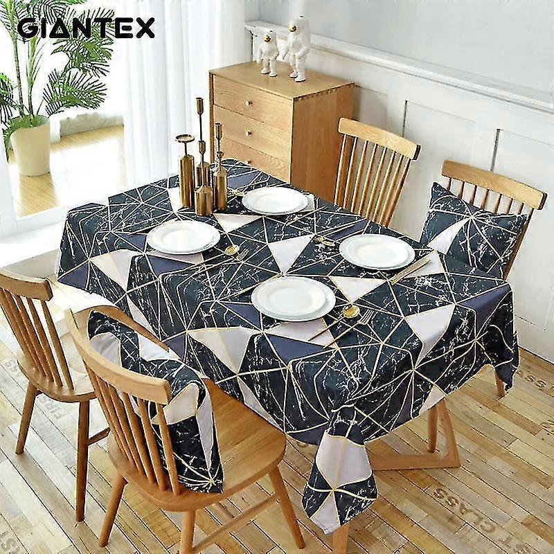 Nappes Nappe imperméable Nappe en coton Nappes rectangulaires Manteau de table à manger