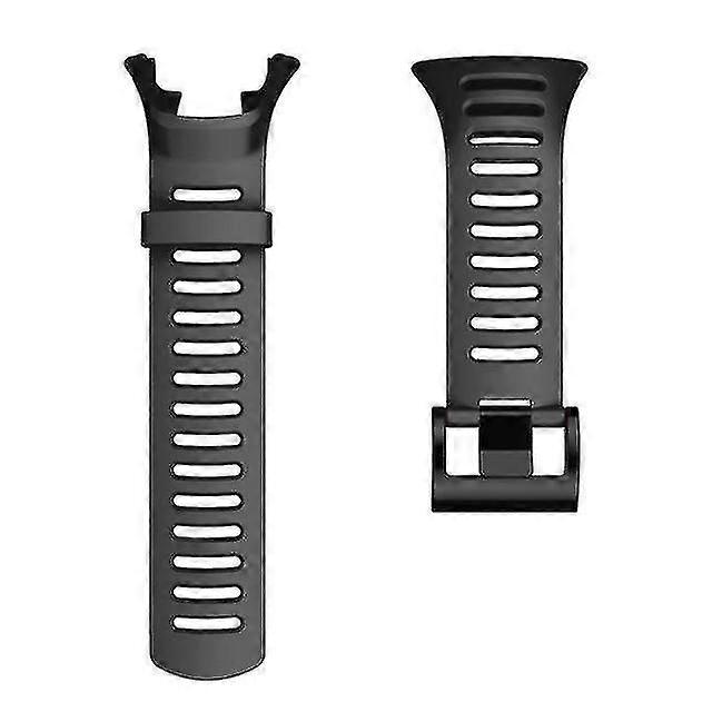 replacement tpe watchband for suunto ambit3 black